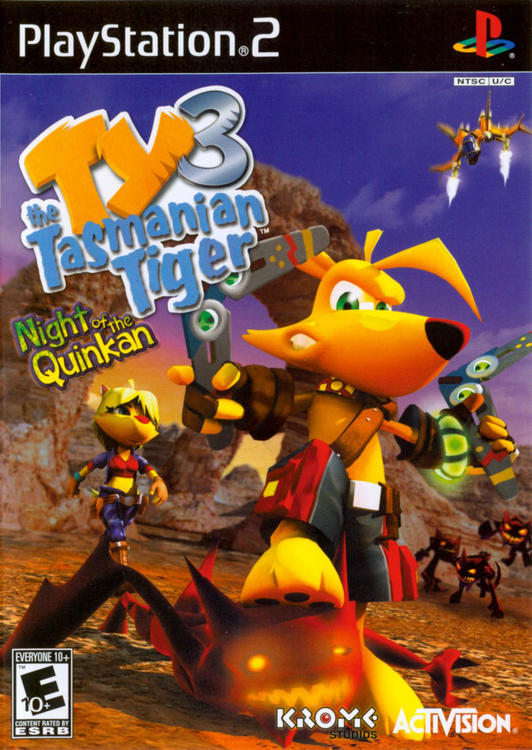 Ty the Tasmanian Tiger 3 Night of the Quinkan (Complete) (used)