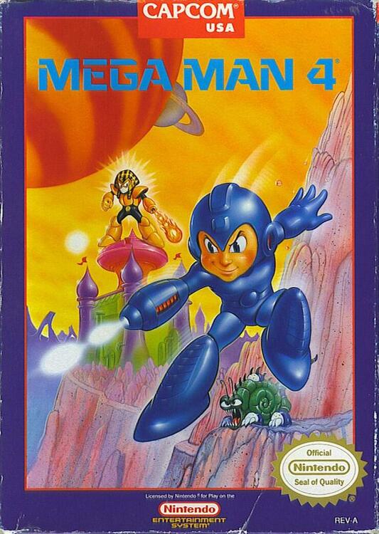 Mega Man 4 (Complete) (used)
