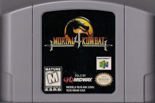 Mortal Kombat 4 (Loose) (used)