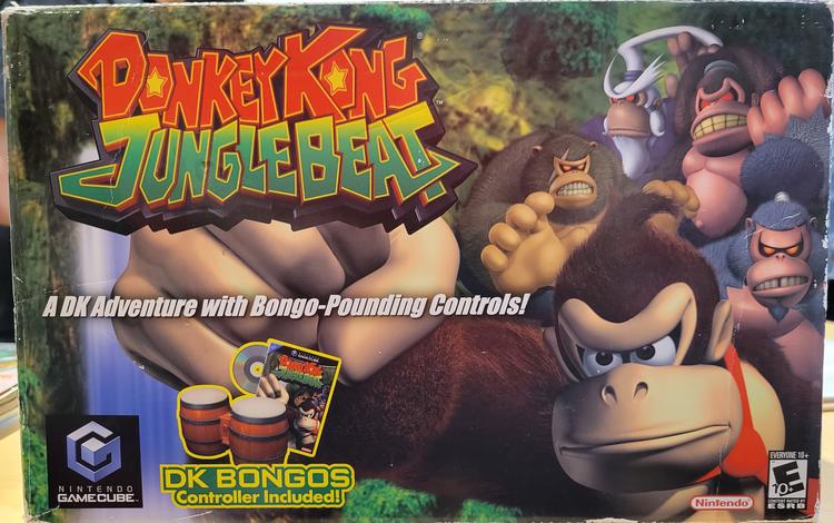 Sealed good nintendo gamecube donkey kong jungle beats