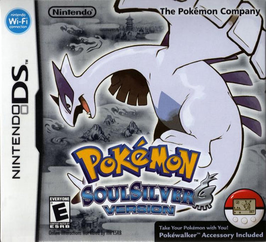 Pokemon SoulSilver Version (Complete w/Pokewalker) (used)