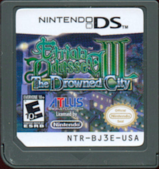 Etrian Odyssey III The Drowned City (Loose) (used)