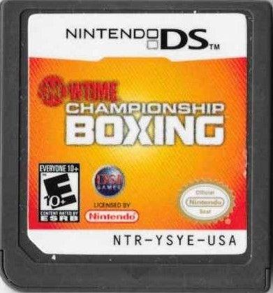Showtime Championship Boxing (Loose) (used)