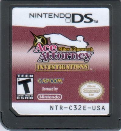 Ace Attorney Investigations: Miles Edgeworth (Loose) (used)