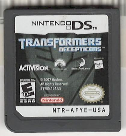 Transformers Decepticons (Loose) (used)