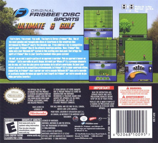 Frisbee Disc Sports (Complete) (used)