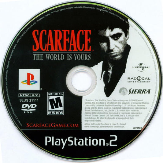 Scarface the World is Yours (Loose) (used)