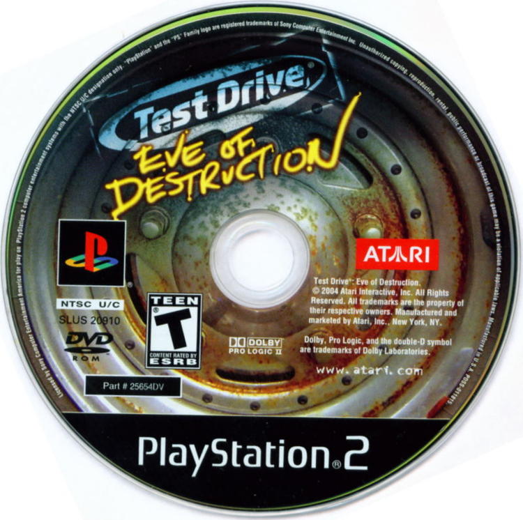 Test Drive Eve of Destruction (Loose) (used)