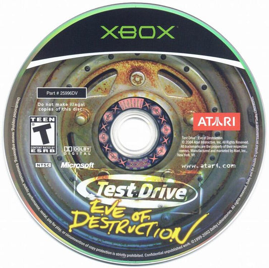 Test Drive Eve of Destruction *BC360* (Loose) (used)
