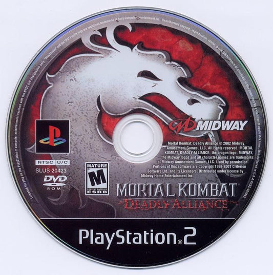 Mortal Kombat Deadly Alliance (Loose) (used)