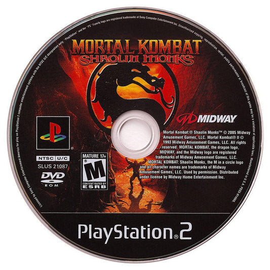 Mortal Kombat Shaolin Monks (Loose) (used)
