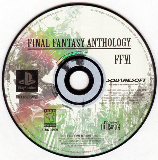 Final Fantasy Anthology (Loose) (used)