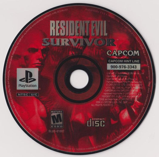 Resident Evil Survivor (Loose) (used)