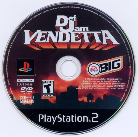 Def Jam Vendetta (Loose) (used)