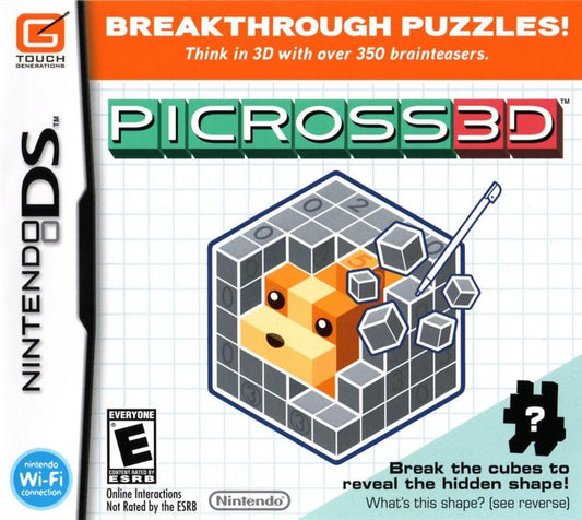 Picross 3D (Complete) (used)