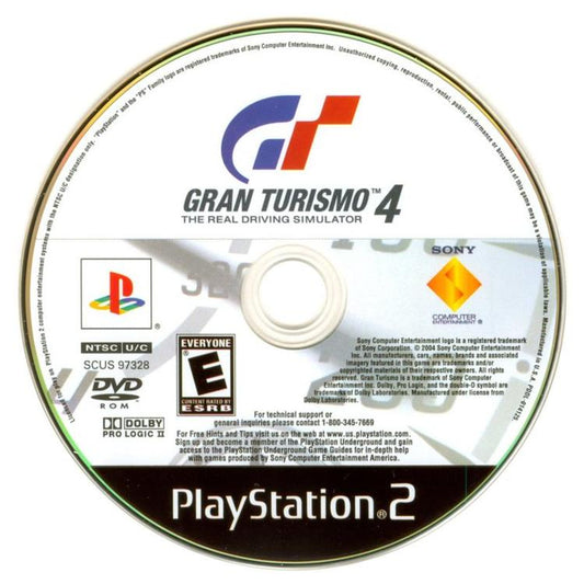 Gran Turismo 4 (Loose) (used)