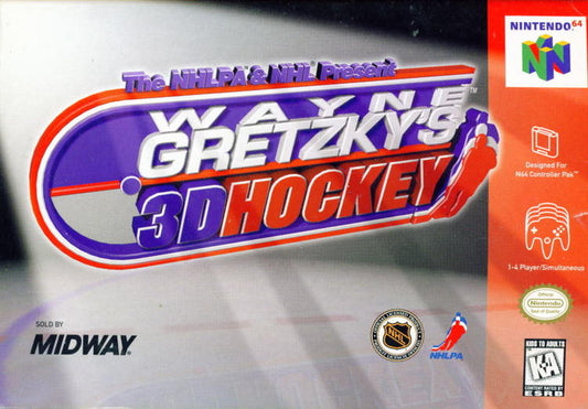 Wayne Gretzky's 3D Hockey (Complete) (used)