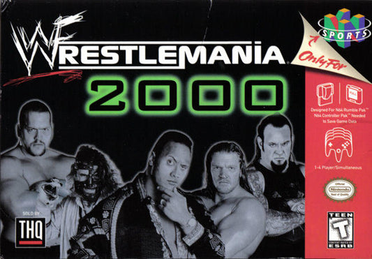 WWF Wrestlemania 2000 (Complete) (used)