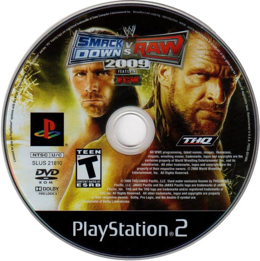 WWE Smackdown vs. Raw 2009 (Loose) (used)