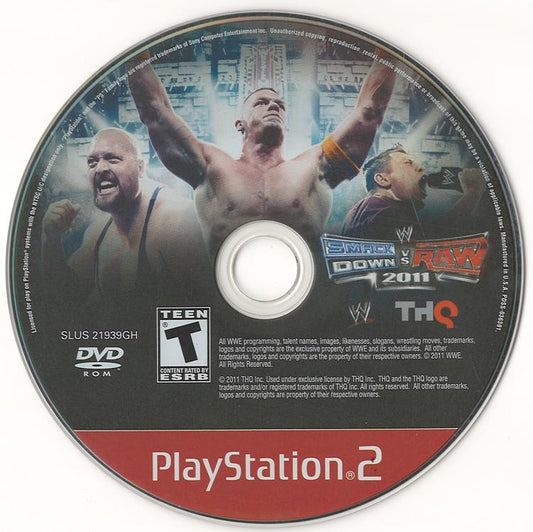 WWE Smackdown vs. Raw 2011 (Loose) (used)