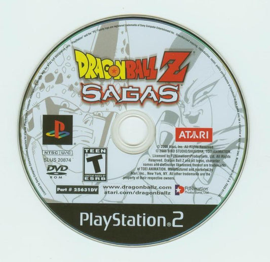 Dragon Ball Z Sagas (Loose) (used)