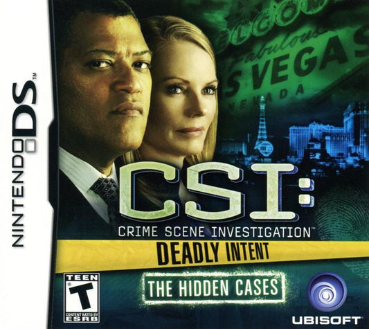 CSI Deadly Intent Hidden Cases (Complete) (used)