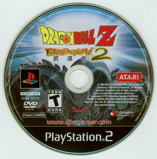 Dragon Ball Z Budokai 2 (Loose) (used)