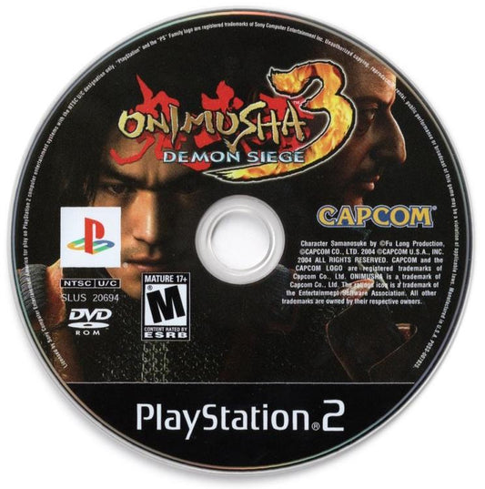Onimusha 3 Demon Siege (Loose) (used)