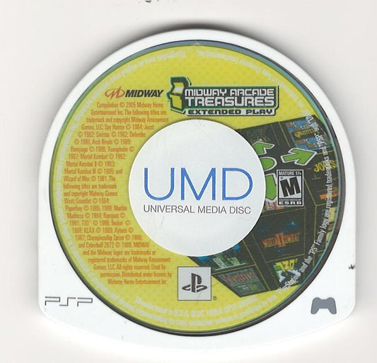 Midway Arcade Treasures Extended Play (Loose) (used)