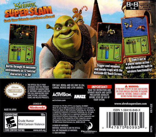 Shrek Superslam (Complete) (used)
