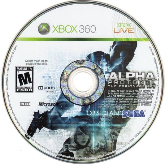 Alpha Protocol (Loose) (used)