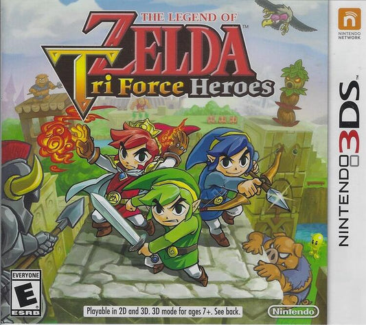 Legend of Zelda Tri Force Heroes (Loose) (used)