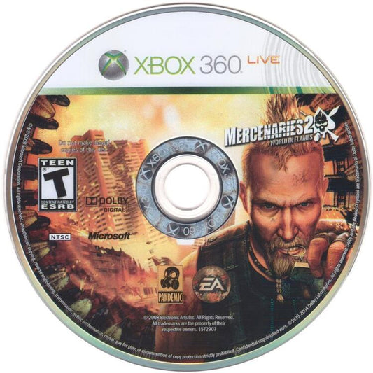 Mercenaries 2 World in Flames (Loose) (used)