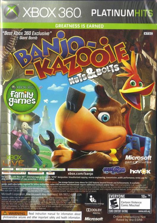 Banjo-Kazooie Nuts & Bolts & Viva Pinata *BCXB1* (Complete) (used)