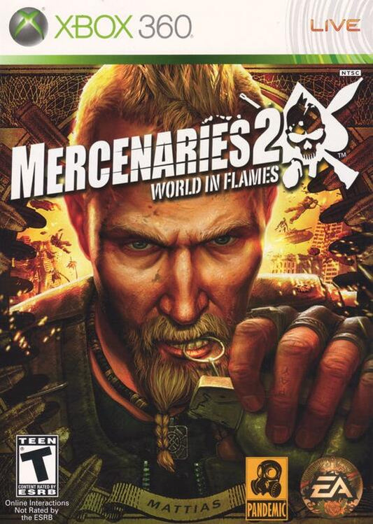 Mercenaries 2 World in Flames (Complete) (used)