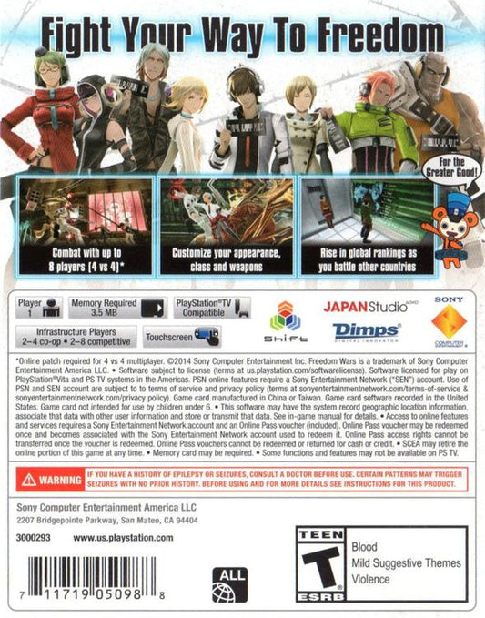 Freedom Wars (Complete) (used)