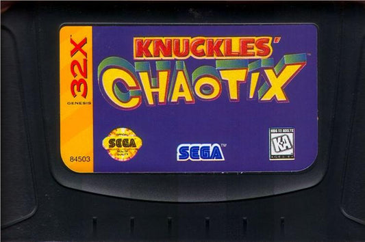 Knuckles Chaotix (Loose) (used)