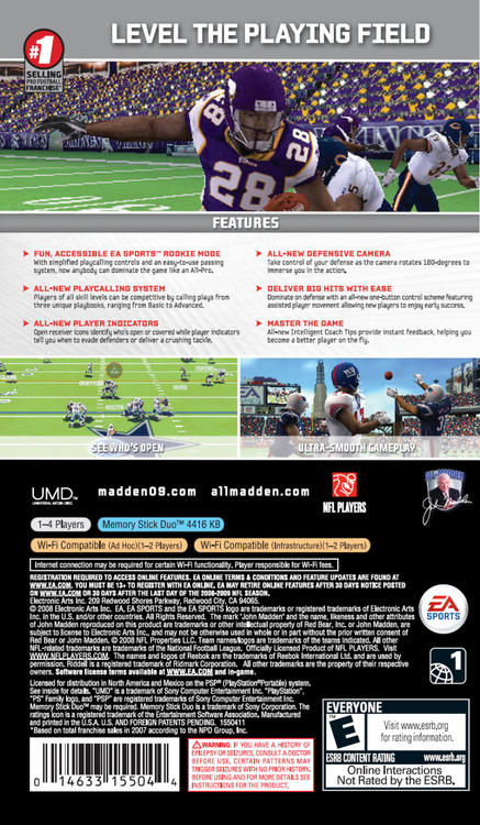 Madden 2009 (Complete) (used)