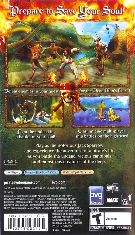 Pirates of the Caribbean Dead Man's Chest (Complete) (used)