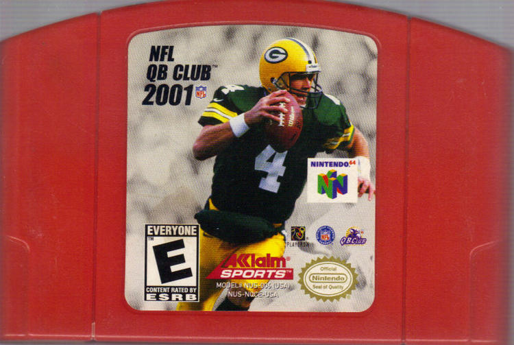 Nfl quarterback shop club 2001