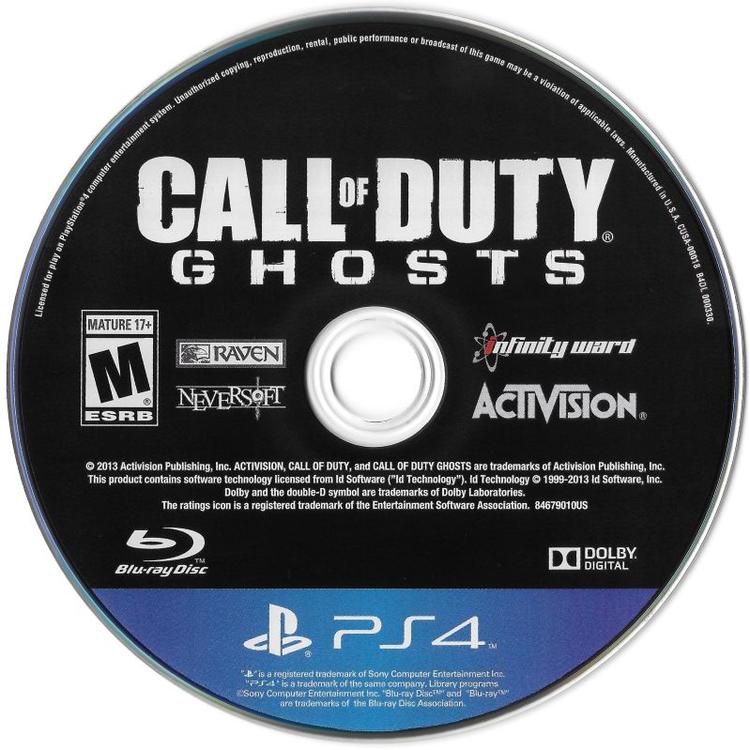 Call of Duty Ghosts (Loose) (used) – ReGen Gaming