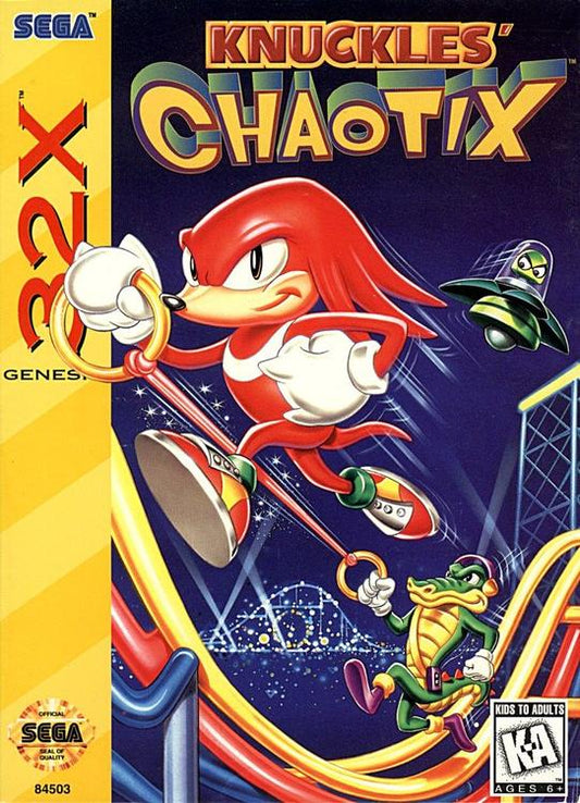 Knuckles Chaotix (Complete) (used)