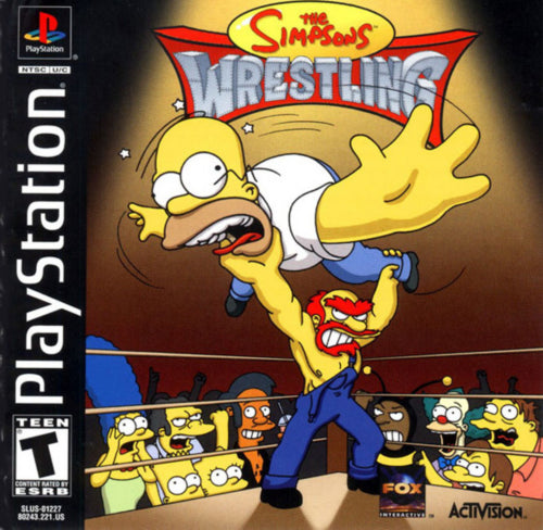 Simpsons Wrestling, The (Complete) (used)