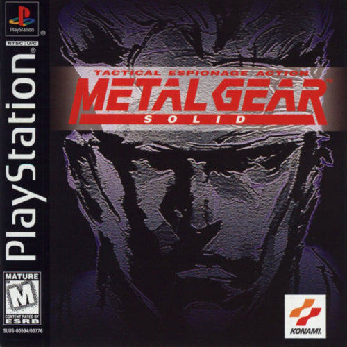 Metal Gear Solid [Black Label] (Complete) (used)