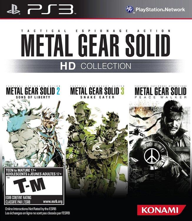 Metal Gear Solid HD Collection (Complete) (used)