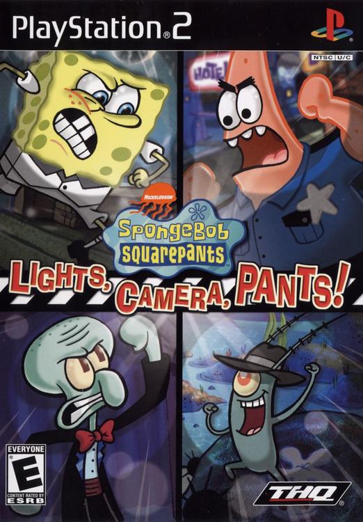 SpongeBob SquarePants Lights Camera Pants (Complete) (used)