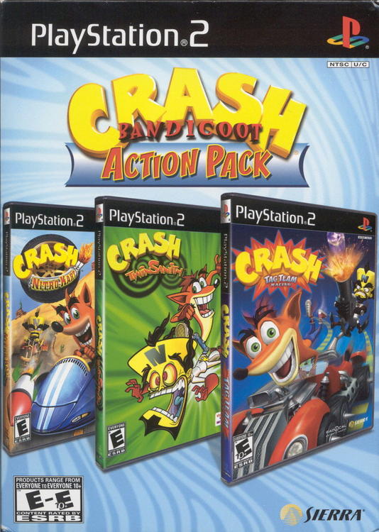 Crash Bandicoot Action Pack (used)
