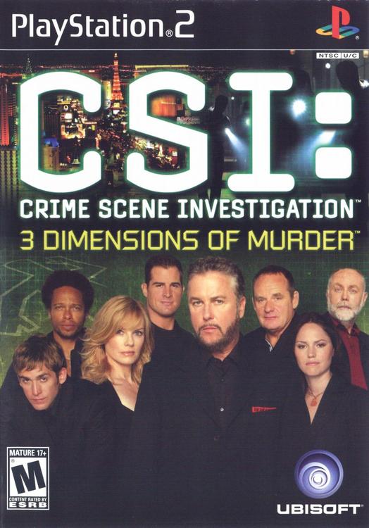 CSI 3 Dimensions of Murder (Complete) (used)