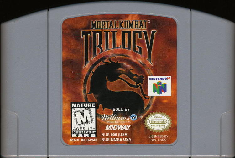 Mortal Kombat Trilogy (Loose) (used)