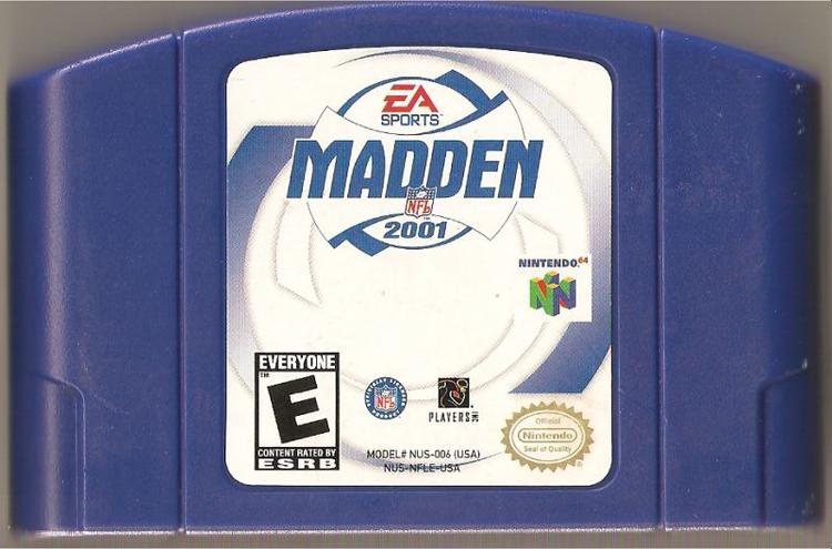 Madden 2001 (Loose) (used)